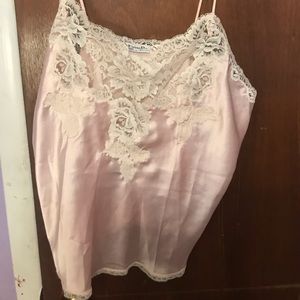 Pink Christian Dior Lace Cami🌸